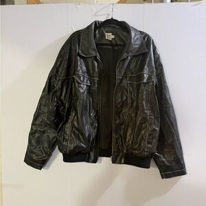 Princess Polly Black Bomber Jacket